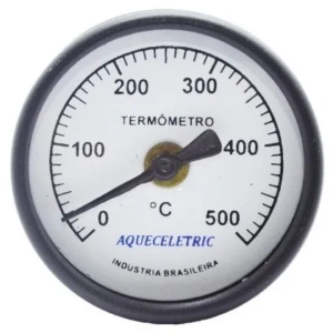 Termômetro Angular Aço Carbono – 0/500°C