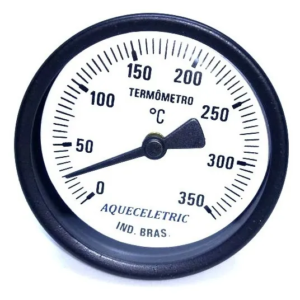 Termômetro Angular Aço Carbono – 3″ 0/350°C